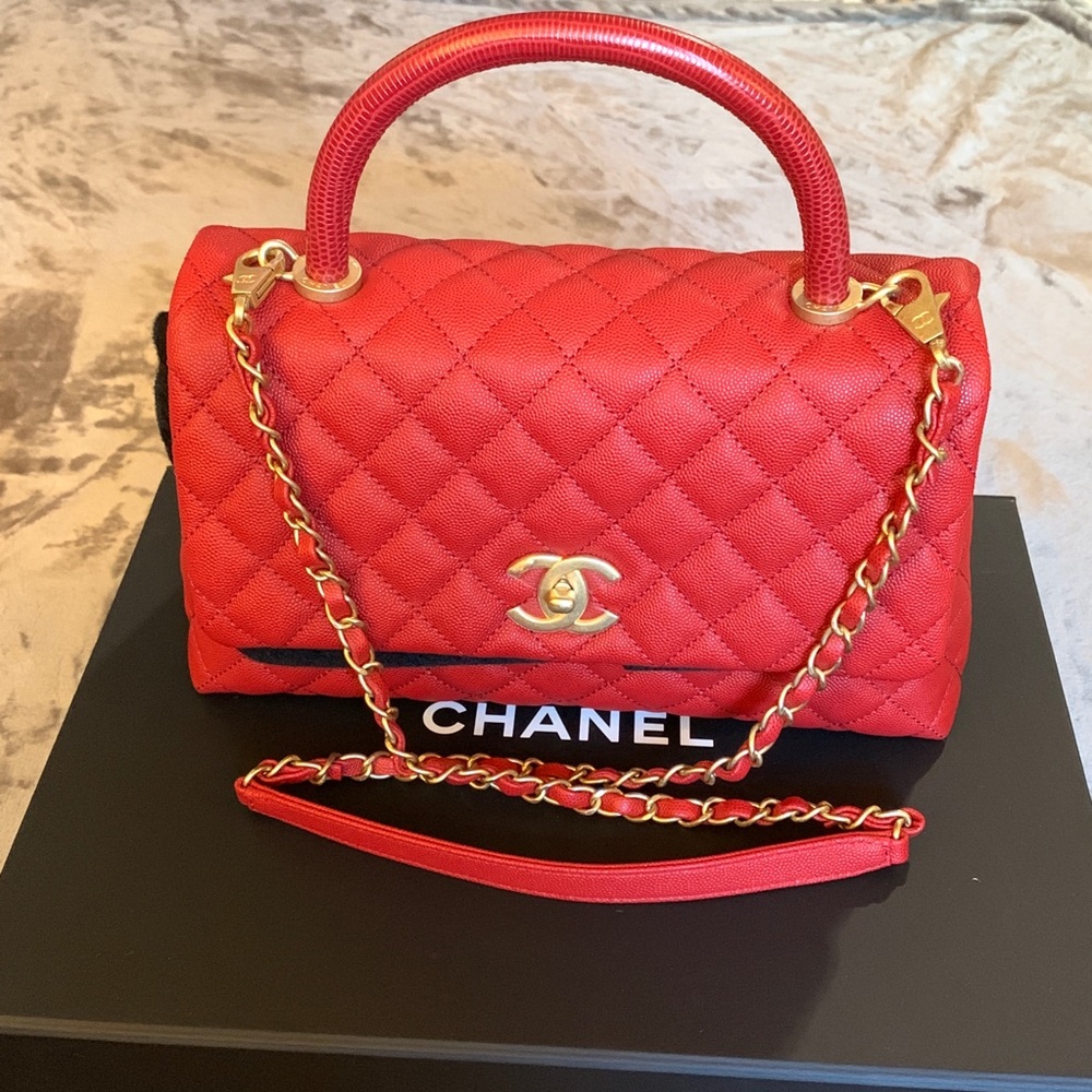 ***SOLD***COCO Chanel 9.5 Caviar